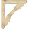 Ekena Millwork Olympic Arts and Crafts Rough Sawn Bracket w/ Offset Brace, Douglas Fir, 6"W x 32"D x 36"H BKT0604X32X36OLY03RDF - alternate 3